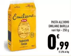 Barilla emiliane - Pasta All'Uovo Barilla emiliane - Pasta All'Uovo