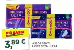 Lines - Assorbenti Seta Ultra