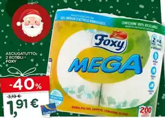 Foxy - Asciugatutto 2 Rotoli Foxy - Asciugatutto 2 Rotoli