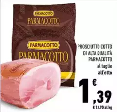 Parmacotto - Prosciutto Cotto Di Alta Qualità Parmacotto - Prosciutto Cotto Di Alta Qualità