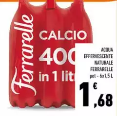 Ferrarelle - Acqua Effervescente Naturale Ferrarelle - Acqua Effervescente Naturale