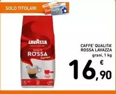 Lavazza - Caffe' Qualita' Rossa Lavazza - Caffe' Qualita' Rossa