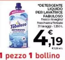 Fabuloso - Detergente Liquido Per Lavatrice