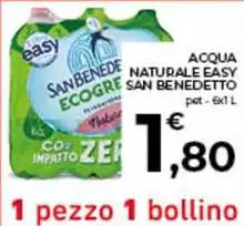 San Benedetto - Acqua Naturale Easy San Benedetto - Acqua Naturale Easy