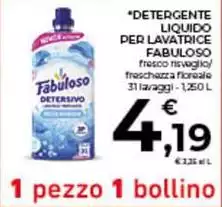 Fabuloso - Detergente Liquido Per Lavatrice