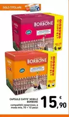 Caffe borbone - Capsule Caffe' Nobile Caffe borbone - Capsule Caffe' Nobile