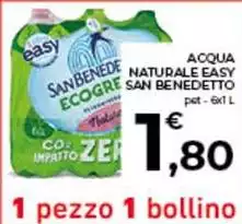 San Benedetto - Acqua Naturale Easy San Benedetto - Acqua Naturale Easy
