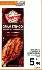 Negroni - Gran Stinco Di Prosciutto Arrosto Negroni - Gran Stinco Di Prosciutto Arrosto