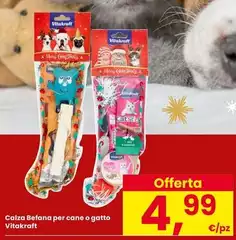 Vitakraft - Calza Befana Per Cane O Gatto Vitakraft - Calza Befana Per Cane O Gatto