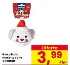 Vitakraft - Gioco Palla Musetto Cane
