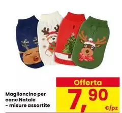 Maglionino Per Cane Natale Misure Assortite