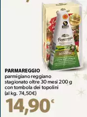 Parmareggio - Parmigiano Reggiano Stagionato Oltre 30 Mesi Con Tombola Dei Topolini Parmareggio - Parmigiano Reggiano Stagionato Oltre 30 Mesi Con Tombola Dei Topolini