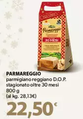 Parmareggio - Parmigiano Reggiano D.O.P. Stagionato Oltre 30 Mesi Parmareggio - Parmigiano Reggiano D.O.P. Stagionato Oltre 30 Mesi