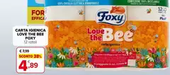 Foxy - Carta Igienica Love The Bee Foxy - Carta Igienica Love The Bee