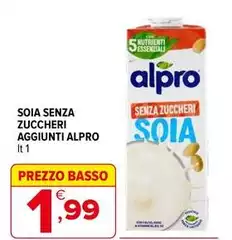 Alpro - Soia Senza Zuccheri Aggiunti