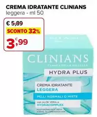 Clinians - Crema Idratante
