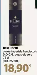 Berlucchi - Cuvée Imperiale Franciacorta D.o.c.g. Dosaggio Zero
