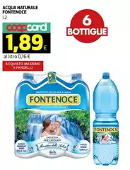 Fontenoce - Acqua Naturale Fontenoce - Acqua Naturale