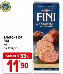 Fini - Zampone IGP Fini - Zampone IGP