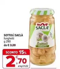 Saclà - Sottoli Saclà - Sottoli