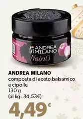 Andrea Milano - Composta Di Aceto Balsamico E Cipolle Andrea Milano - Composta Di Aceto Balsamico E Cipolle
