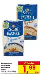 Scotti - Riso Basmati Integrale O Profumato Scotti - Riso Basmati Integrale O Profumato