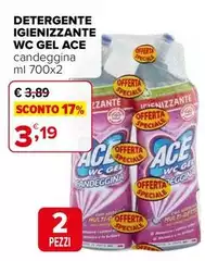 Ace - Detergente Igienizzante Wc Gel Ace - Detergente Igienizzante Wc Gel