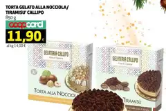 Callipo - Torta Gelato Alla Nocciola/ Tiramisu' Callipo - Torta Gelato Alla Nocciola/ Tiramisu'