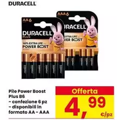 Duracell - Pile Power Plus B6 Duracell - Pile Power Plus B6