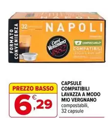 Vergnano - Capsule Compatibili Lavazza A Modo Mio Vergnano - Capsule Compatibili Lavazza A Modo Mio