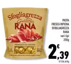 Rana - Pasta Fresca Ripiena Sfogliagrezza Rana - Pasta Fresca Ripiena Sfogliagrezza