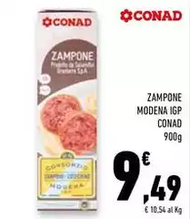 Conad - Zampone Modena IGP Conad - Zampone Modena IGP