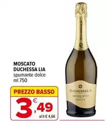 Duchessa lia - Moscato Duchessa lia - Moscato