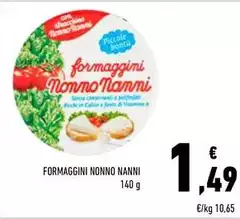 Nonno Nanni - Formaggini Nonno Nanni - Formaggini