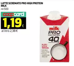 Milk protein - Latte Scremato Pro High Protein Milk protein - Latte Scremato Pro High Protein