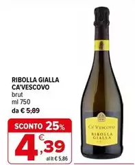 Brut - Ribolla Gialla Brut - Ribolla Gialla