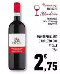 Vicale - Montepulciano D'Abruzzo DOC