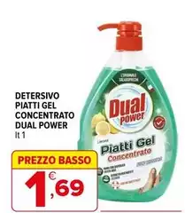 Dual - Detersivo Piatti Gel Concentrato Dual - Detersivo Piatti Gel Concentrato