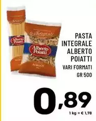 Alberto poiatti - Pasta Integrale Alberto poiatti - Pasta Integrale