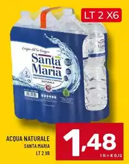 Santa maria - Acqua Naturale Santa maria - Acqua Naturale