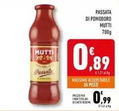 Mutti - Passata Di Pomodoro Mutti - Passata Di Pomodoro