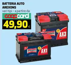 Arexons - Batteria Auto Arexons - Batteria Auto