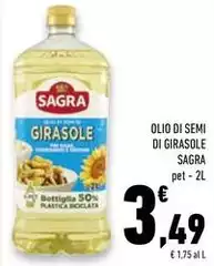 Sagra - Olio Di Semi Di Girasole Sagra - Olio Di Semi Di Girasole