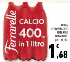 Ferrarelle - Acqua Effervescente Naturale Ferrarelle - Acqua Effervescente Naturale