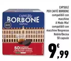 Caffe borbone - Capsule Per Caffe Caffe borbone - Capsule Per Caffe