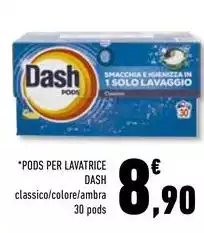 Dash - Pods Per Lavatrice Dash - Pods Per Lavatrice