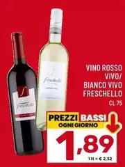 Freschello - Vino Rosso Vivo/Bianco Vivo Freschello - Vino Rosso Vivo/Bianco Vivo