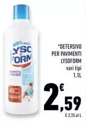 Lysoform - Detersivo Per Pavimenti