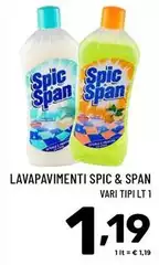 Spic & Span - Lavapavimenti Spic & Span - Lavapavimenti