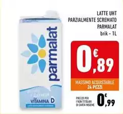 Parmalat - Latte Uht Parzialmente Scremato Parmalat - Latte Uht Parzialmente Scremato